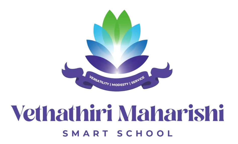 Vedhathri Maharishi Smart School Logo